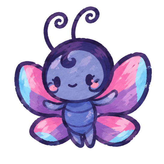 Wisp the butterfly